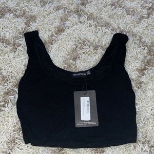 Black Crop Top BRAND NEW